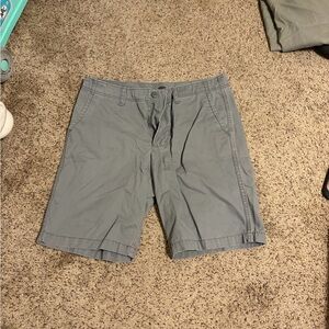 Old Navy Men's Slate Gray Flat Front Shorts